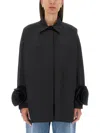 Valentino "micro Faille Overshirt With