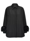 Valentino "micro Faille Overshirt With