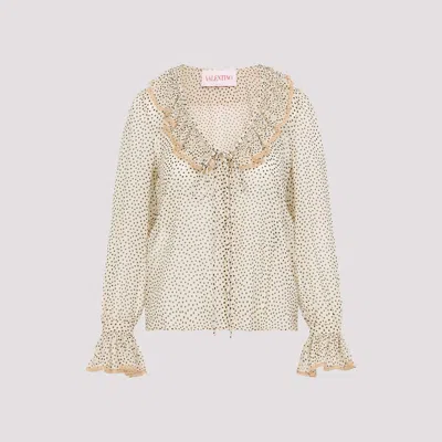 VALENTINO MICRO POIS BLOUSE