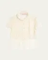 Valentino Chiffonbluse Frau Elfenbein 46 In Ivory