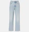 Valentino Mid-rise Straight Jeans