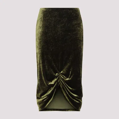 Valentino Midi Skirt For Women - Perfect For Spring/summer 2026 In Green