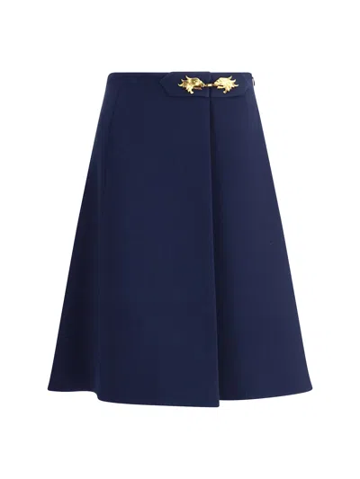 VALENTINO MIDI SKIRT WITH PLEAT
