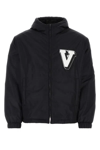 VALENTINO MIDNIGHT BLUE NYLON JACKET