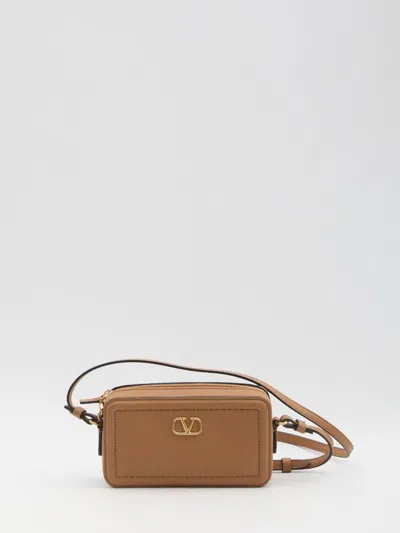 Valentino Garavani Mini Alltime Bag In Brown