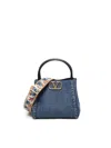 Valentino Mini Bag All Time In Denim