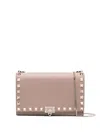 Valentino Rockstud Mini Bag In Neutral