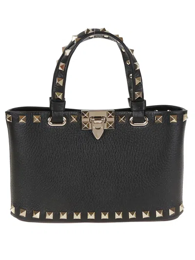 Valentino Garavani Mini Bag Rockstud In Black