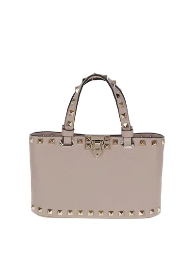 Valentino Garavani Mini Bag Rockstud In Nude
