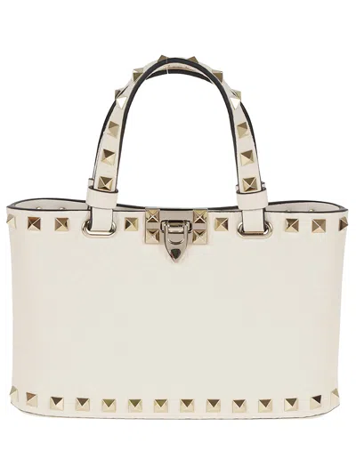 Valentino Garavani Mini Bag Rockstud In White