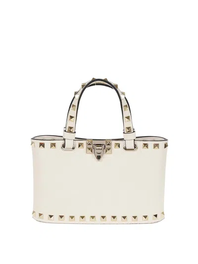 Valentino Garavani Mini Bag Rockstud In White