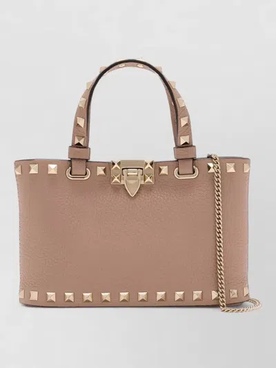 Valentino Garavani Mini Bag Studded Design Top Handle Chain
