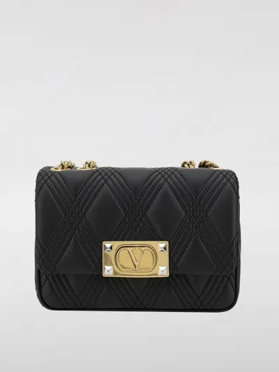 Valentino Garavani Quiltie 67 Shoulder Bag In Black