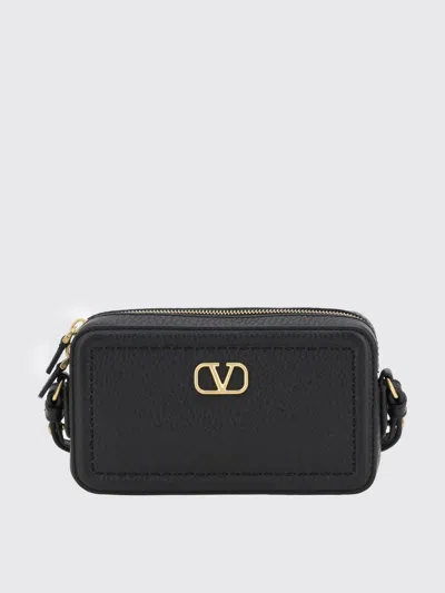 Valentino Garavani Mini Crossbody Bag Alltime In Black