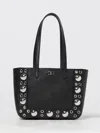 Valentino Nellcote Mini Shopping Tote Bag In Leather In Black