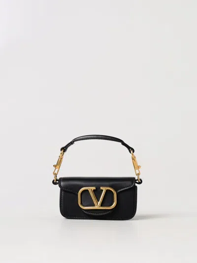 Valentino Garavani Mini Bag  Woman Color Black In Burgundy