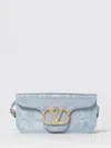 Valentino Mini Bag  Garavani Woman Color Gnawed Blue In Blue