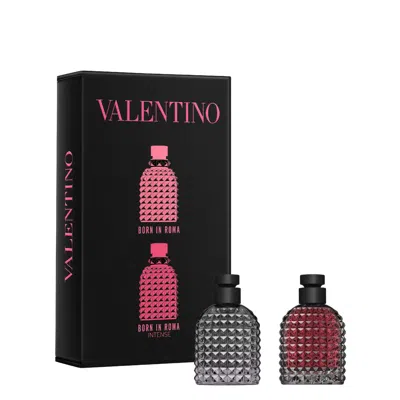 Valentino Mini Born In Roma Uomo Eau De Toilette Gift Set