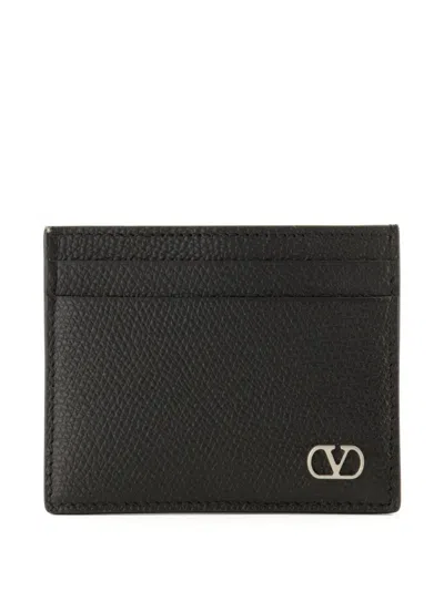 Valentino Garavani Valentino Mini Cardholder For Men In Brown