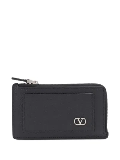 Valentino Garavani Valentino Mini Coin Purse For Men In Black
