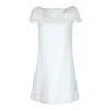 Valentino Mini Crepe Couture Dress With Bows