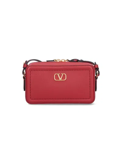 Valentino Garavani Mini Crossbody Bag Alltime In Red