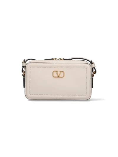 Valentino Garavani Mini Crossbody Bag "alltime" In White