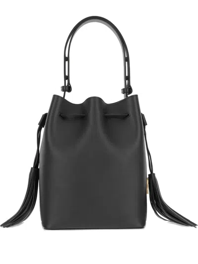Valentino Garavani Mini Drawstring Handbag In Black