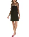 Valentino Mini Dress In Black