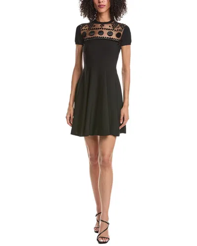 Valentino Mini Dress In Black