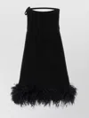 Valentino Black Sleeveless Crewneck Mini Dress