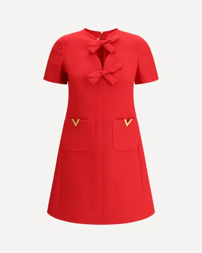 VALENTINO MINI DRESS WITH CUT-OUT