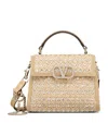 Valentino Vsling Interwoven Shoulder Bag In Multi