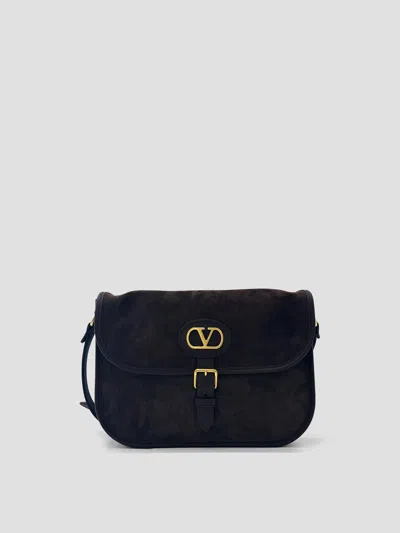 Valentino Garavani Valentino Mini Handbag In Testa Di Moro/oak Brwn