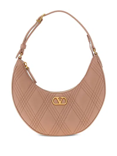 Valentino Garavani Mini Hobo Handbag - Quilted Design