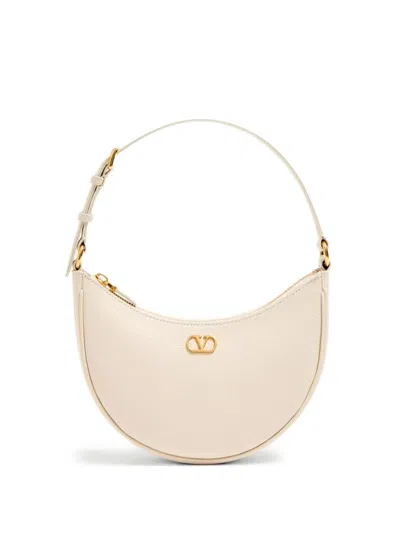 Valentino Garavani Mini Hobo Handbag In White