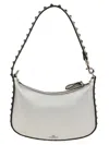 Valentino Mini Hobo Rockstud Bag In Grey