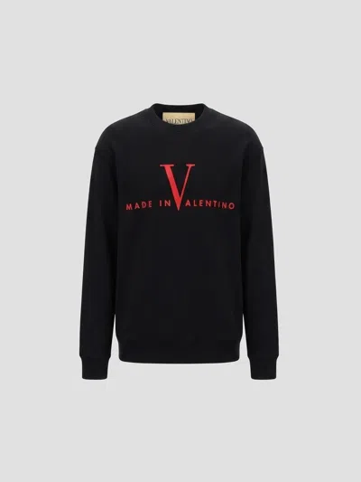 Valentino Mini Jersethe Estane Sweat T-shirt In Black