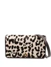 Valentino Printed Calf Hair Mini Vlogo Signature Shoulder Bag In Animal Print