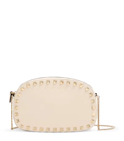 VALENTINO GARAVANI MINI LEATHER ROCKSTUD SHOULDER BAG