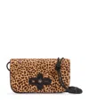 Valentino Mini Leopard Print Bag In Brown