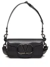 Valentino Vlogo Crossbody Bag In Black