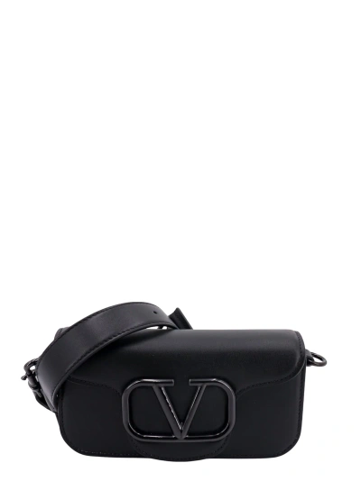 Valentino Garavani Mini Locò Shoulder Bag In Black