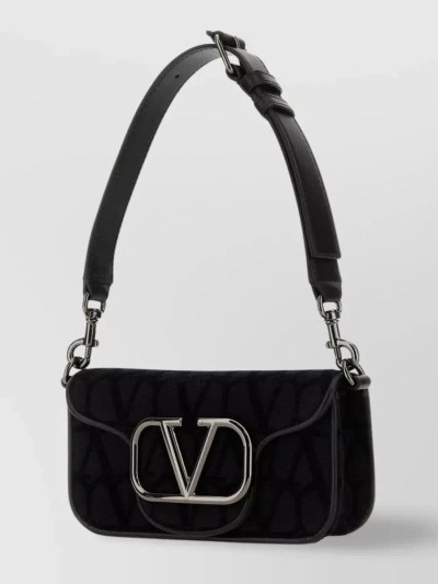 Valentino Garavani Loco Mini Hand Bag In Black
