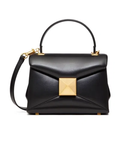 Valentino Garavani Mini One Stud Tote Bag In Black