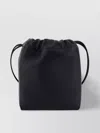 Valentino Black Vlogo Pouf Mini Bucket Bag