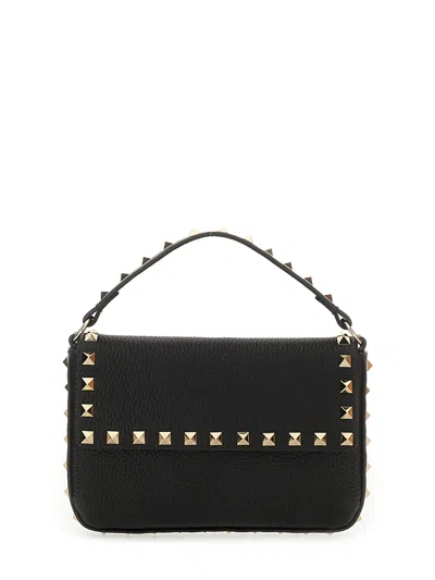 Valentino Garavani Mini "rockstud" Bag In Black