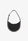Valentino Mini Rockstud Hobo Bag In Black