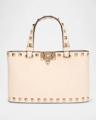 Valentino Garavani Mini Rockstud Leather Tote Bag