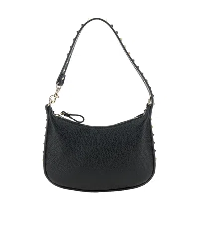 VALENTINO GARAVANI VALENTINO GARAVANI ROCKSTUD ZIP-UP SHOULDER BAG